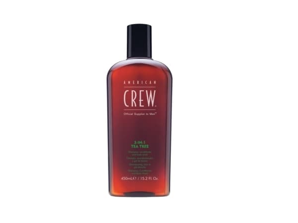 American Crew Tea Tree 3-IN-1 450 ml- shampoo, Balsam, og Bodywash