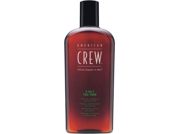 American Crew Tea Tree 3-IN-1 450 ml- shampoo, Balsam, og Bodywash