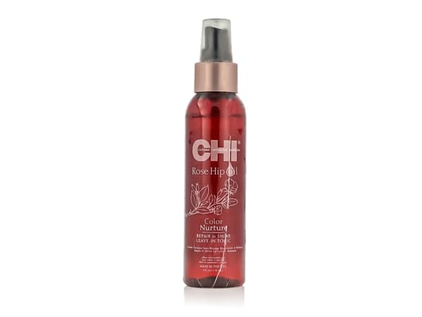 Farouk Systems CHI Rose Hip Oil Color Nurture Repair & Shine Leave-In Tonic 118 ml