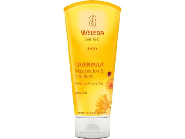 Weleda Baby Calendula Shampoo And Body Wash Vaskebalsam for kropp og hår 200ml