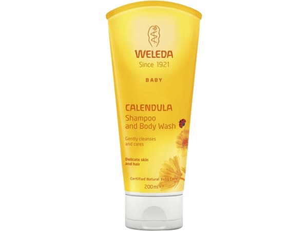 Weleda Baby Calendula Shampoo And Body Wash Balsam myjący do ciała i włosów 200ml