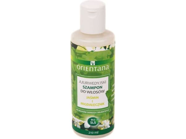 Orientana Ayurvedic Hair Shampoo JASMINE AND ALMOND 210ml