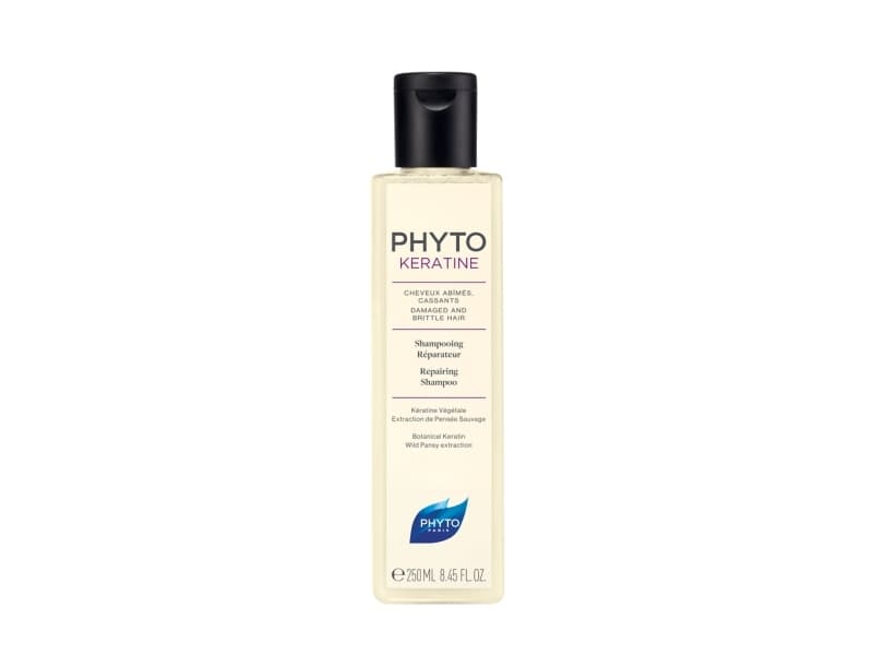 PHYTO Phytokeratine 250ml, Kvinner, Profesjonell, Sjampo, Skadet hår, Alle farger, 250 ml