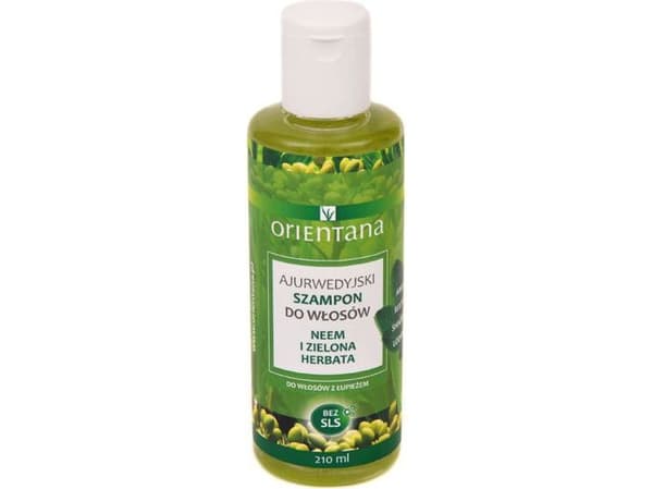 ORIENTANA Ayurvedisk hårsjampo - Neem og grønn te 210ml