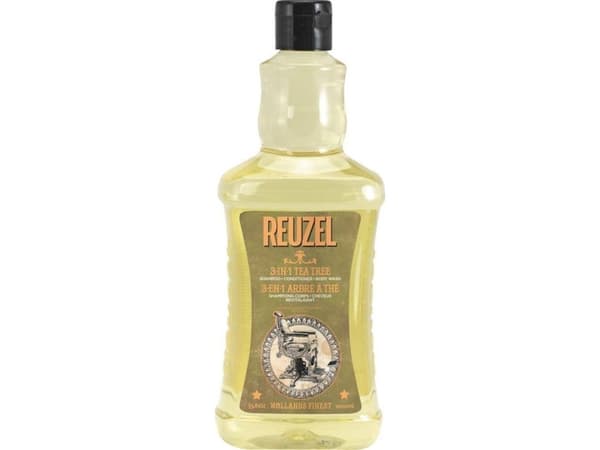 Reuzel Reuzel 3in1 sjampo sjampo balsam og dusjgel Tea Tree 1000ml