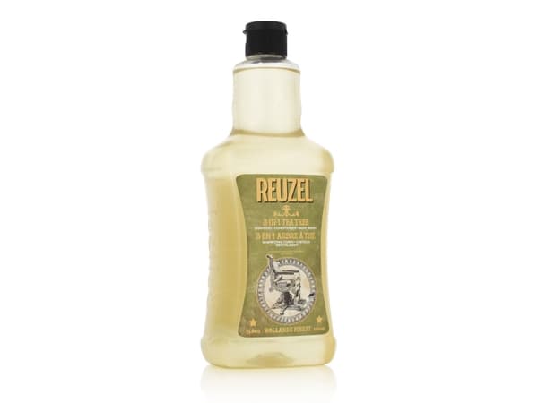 Reuzel Reuzel 3in1 sjampo sjampo balsam og dusjgel Tea Tree 1000ml