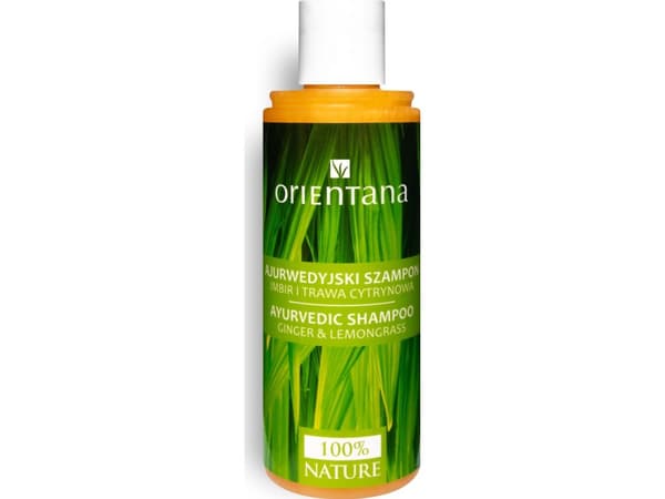 Orientana Ayurvedic shampoo GINGER AND LEMONGRASS 210 ml