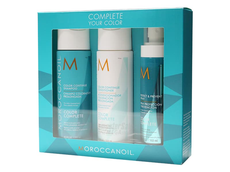 Moroccanoil Color Continue Set - Shampoo 250ml + Conditioner 250ml +Spray 160ml