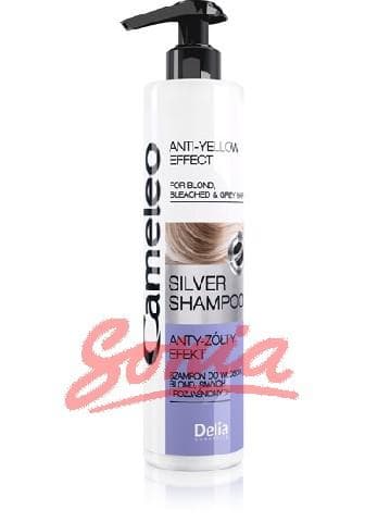 Delia Cosmetics Cameleo Silver Shampoo for gray and blond hair 200ml