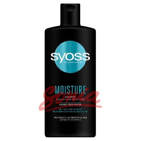 Schwarzkopf Syoss Moisture moisturizing shampoo for dry hair and weak 440ml