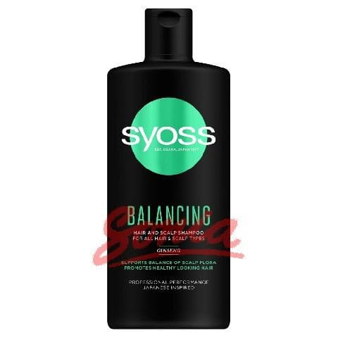 Schwarzkopf Syoss Balancing Shampoo for all hair types 440ml