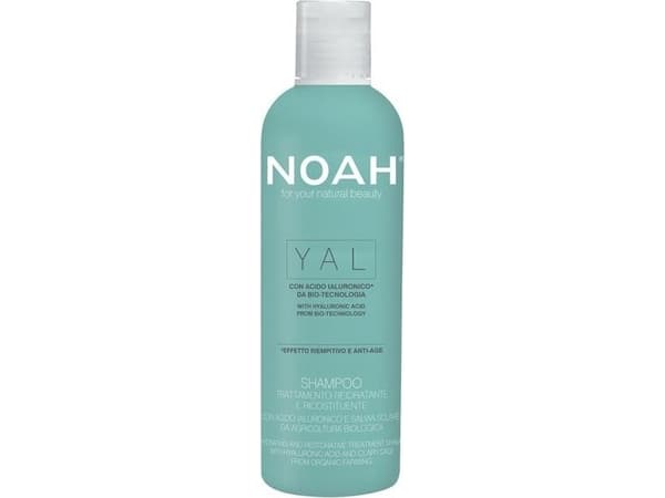 NOAH_For din naturlige skjønnhet Yal Shmapoo hårsjampo fuktighetsgivende og beskyttende hyaluronsyre 250ml