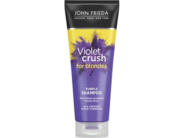 John Frieda Sheer Blonde Violet Crush Intensive Purple Shampoo for Brassy intens sjampo mot gulnende hår 250ml