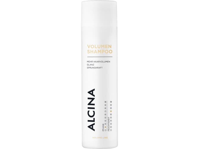 ALCINA F10823, Sjampo, Fint hår, Sensitivt hår, 250 ml, Fuktighets krem, Shine (lys), Forsterke, Volumizing / forstørre, Flaske, 1 stykker