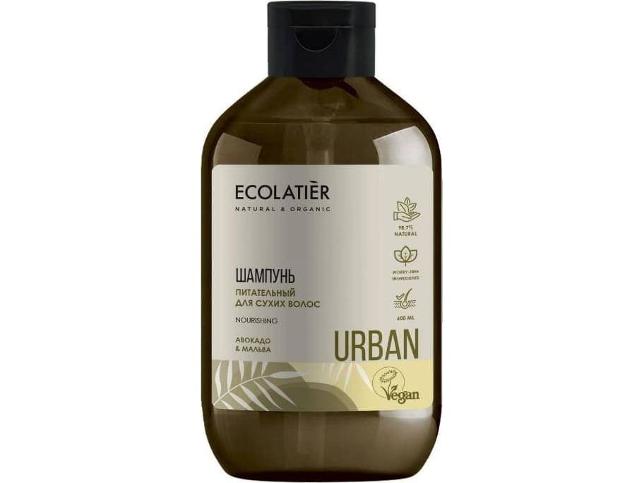 Ecolatier ECLU shampoo. for fine Protein and aloe vera, 600ml