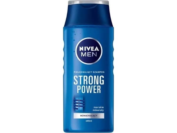 NIVEA Men's Strengthening Hair Shampoo Strong Power 400ml