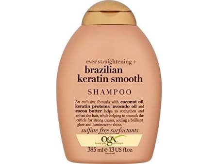 Organix Cosmetix Smoothing shampoo med brasiliansk keratin 385 ml