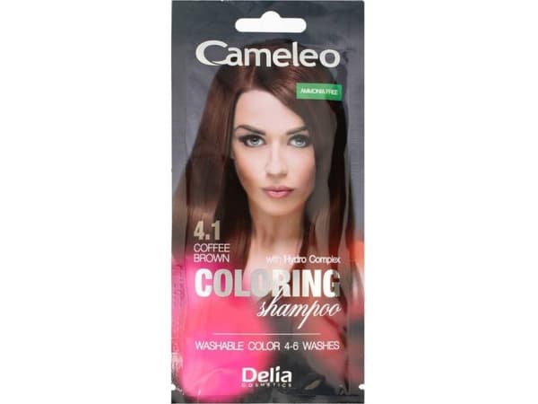 Delia Cosmetics Cameleo Colouring Shampoo No. 4.1 Coffee Brown 1pc