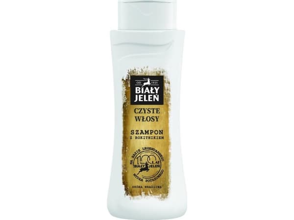 Pollena Biały Jeleń Retro Hair Shampoo tyrnillä - herkkä päänahka 300ml