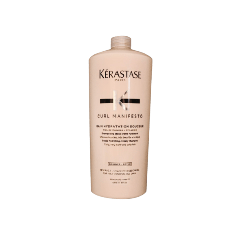 Kérastase Curl Manifesto Bain Hydratation Douceur Shampoo 1000ml - Lockigt & Permanentat