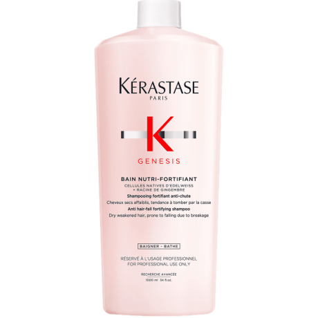 Kérastase Genesis Bain Nutri-Fortifiant 1000ml - Håravfall & Känsligt