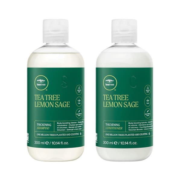 Paul Mitchell Tea Tree Lemon Sage Thickening DUO Kit 300ml - Fint & Volym