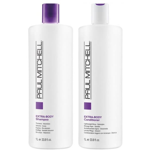 Paul Mitchell Extra Body DUO Kit 2x1000ml - Fint & Volym