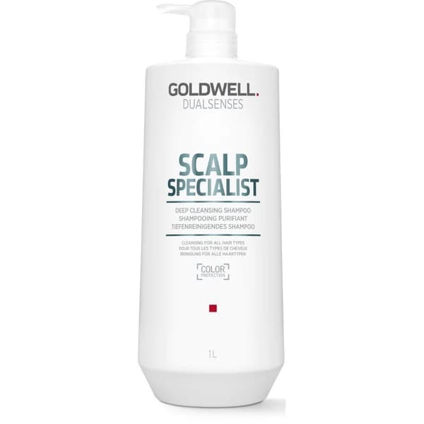Goldwell Dualsenses Scalp Specialist Deep Cleansing Shampoo 1000ml - Fett & Djuprengörande