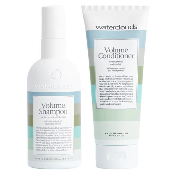Waterclouds Waterclouds Volume Shampoo 250ml & Volume conditioner 200ml - Fint & Volym