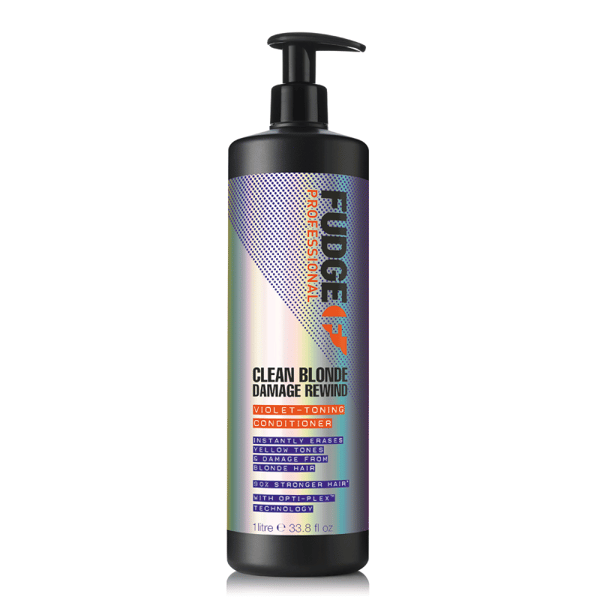 Fudge Fudge Clean Blonde Damage Rewind Violet Conditioner 1000 ml - Blont & Silver