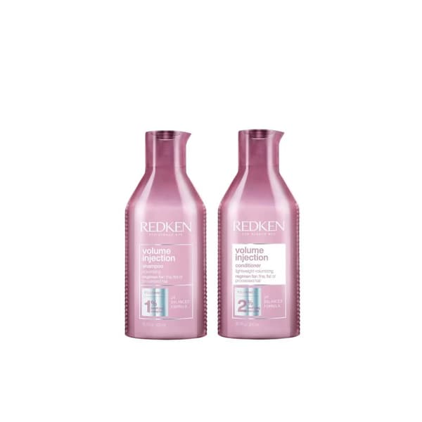 Redken Volume Injection Shampoo 300ml + Conditioner 300ml Duo - Fint & Volym