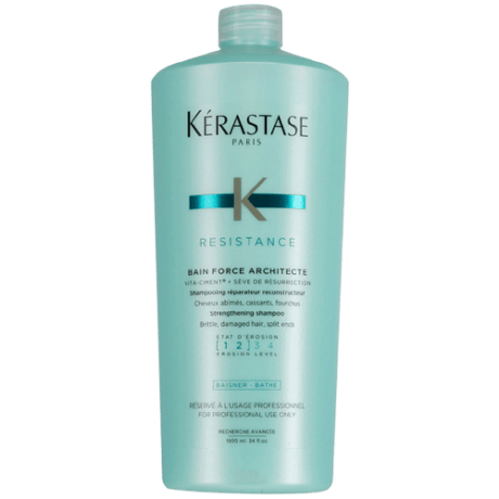 Kerastase Bain Force Architecte 1000ml - (Level 1-2) - Skadat & Behandlat
