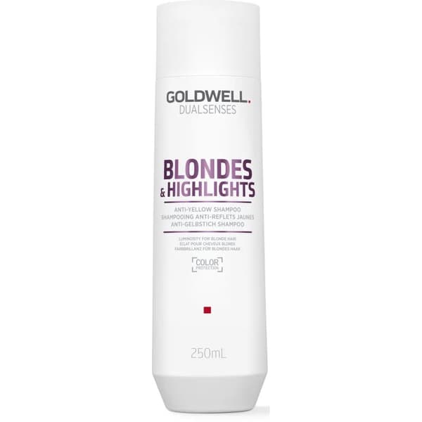 Goldwell Dualsenses Blondes & Highlights Anti-Yellow Shampoo 250ml - Blont & Silver