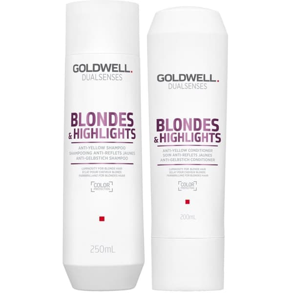 Goldwell Goldwell Dualsenses Blondes & Highlights Shampoo + Conditioner Duo - Blont & Silver