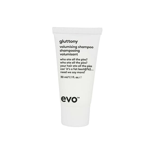 EVO Evo Gluttony Shampoo Mini 30ml - Fint & Volym