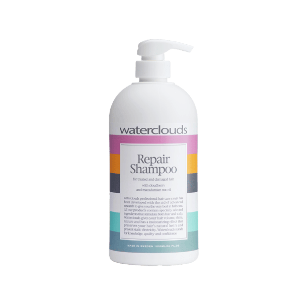 Waterclouds Repair Shampoo 1000ml - Torrt & Frissigt