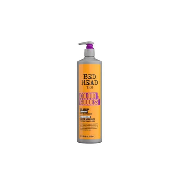 TIGI Bead Head Colour Goddess Oil Infused Shampoo 970 ml - Skadat & Behandlat