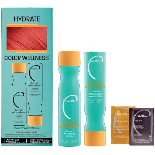 Malibu C Hydrate Color Collection Wellness kit - Håravfall & Känsligt