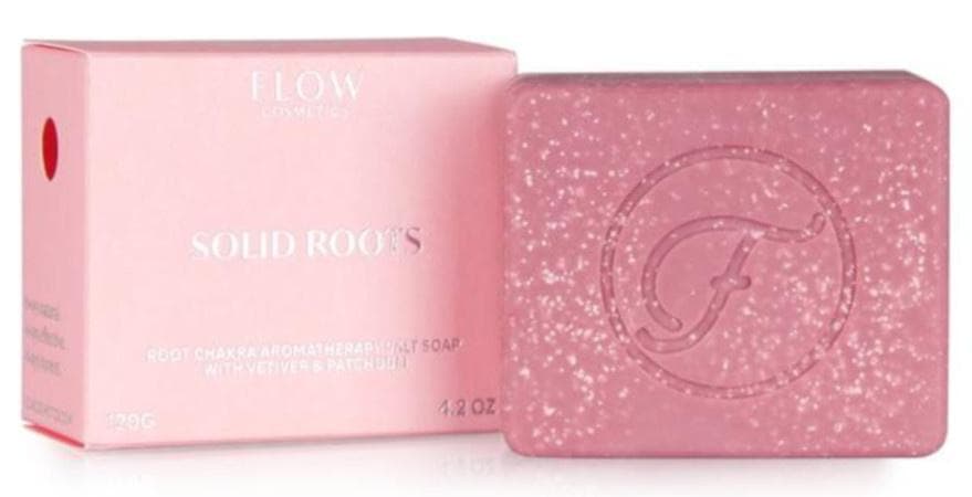 saltsåpa Solid Roots 120 gram veganrosa