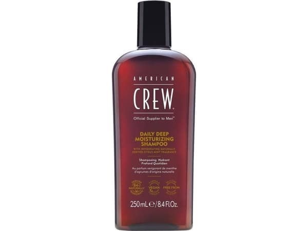 American Crew, Daily Deep Moisturizing, Vegan, Hair Shampoo, For Nourishing, 250 ml
