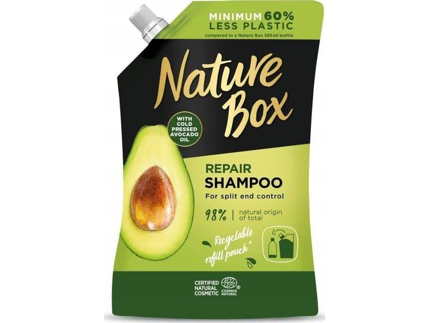 Nature Box Nature Box Repair Shampoo Avocado Oil hair shampoo 500ml Refill | FREE DELIVERY FROM 250 PLN