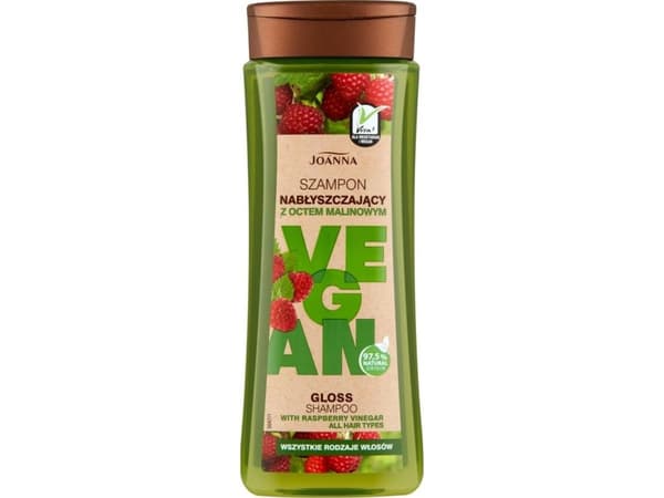 JOANNA_Vegan Gloss Shampoo shine shampoo with raspberry vinegar 300ml