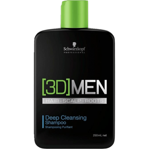 Schwarzkopf Professional 3D Men Deep Clean Shampoo 250ml - Schampo