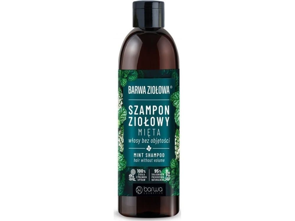 Barwa Herbal shampoo for hair without volume Mint 250ml