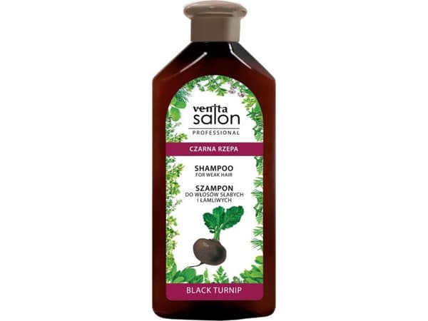 VENITA_Salon Professional Shampoo For Week Hair shampoo for weak and brittle hair Black Turnip 500ml