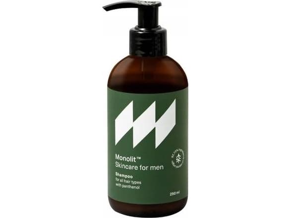 MONOLIT_Skincare For Men Shampoo sjampo for menn med panthenol for alle typer hår og hodebunn 250ml
