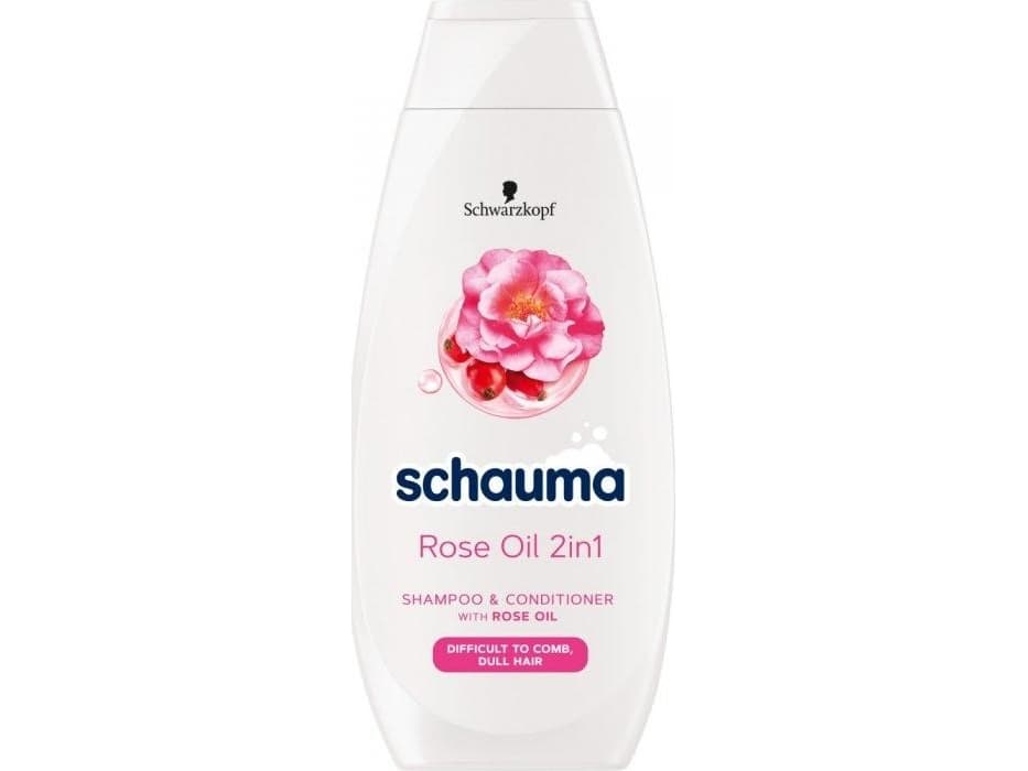 Schauma SCHAUMA_Rose Oil 2in1 Shampoo & amp; Conditioner shampoo with conditioner for normal hair 400ml