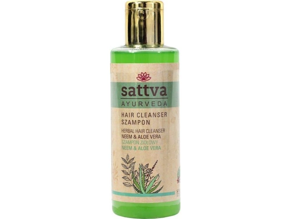 Sattva SATTVA_Hair Cleanser herbal shampoo Neem & amp; Aloe Vera 210ml