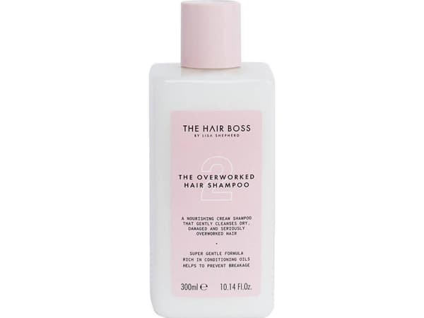 The Hair Boss THE HAIR BOSS_By Lisa Shepherd The Overworked Hair Shampoo syvästi ravitseva shampoo kuiville ja vaurioituneille hiuksille 300ml