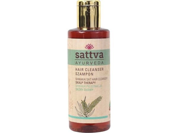 Sattva SATTVA_Ayurveda Hair Cleanser Shampoo Shikakai hårsjampo som beskytter mot fuktighetstap 210ml